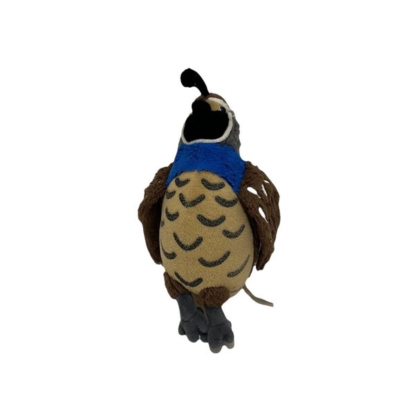 ADORE Plush Co Standing Upland the Quail Stuffed Animal Plush Toy 12" Blue Brown - Picture 1 of 9
